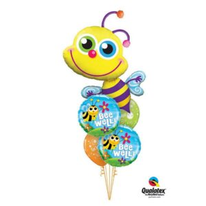 Bee Get Well Balloon Bouquet
