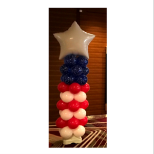 Balloon Column with 90cm (36") Foil Balloon Top
