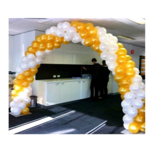 Airfilled Sculptured Balloon Arch Spiralled