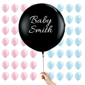 Gender Reveal 90cm Mini Balloons Balloon (Personalised)